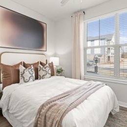 bedroom with spacious areas